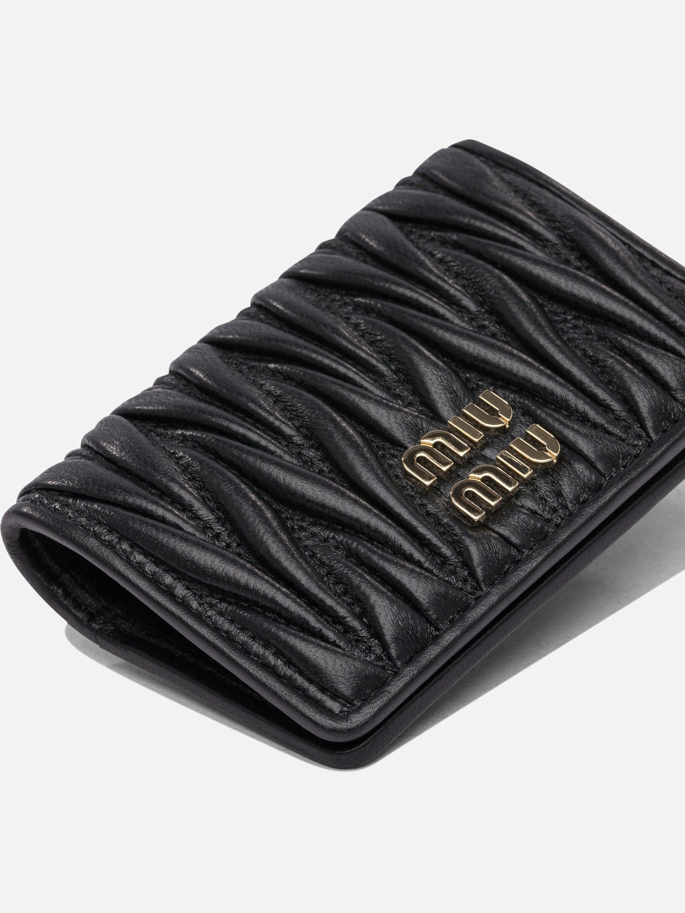 Portacarte Logo  Nero - Miu Miu Donna | PDP | VIETTI Online Store | Zoom-Modal_4
