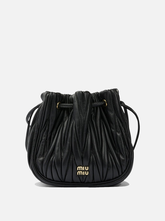 Borse mini 100% lamb leather  Nero - Miu Miu Donna | PDP | VIETTI Online Store 
