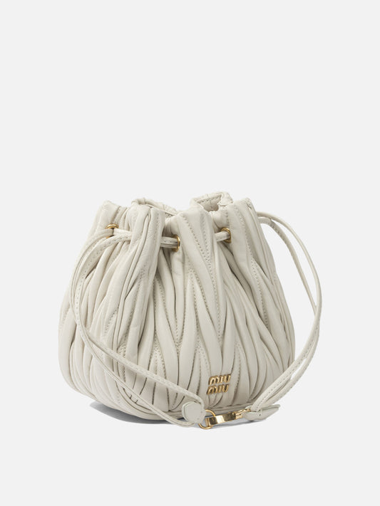 Borse mini 100% lamb leather  Bianco - Miu Miu Donna | PDP | VIETTI Online Store | 2
