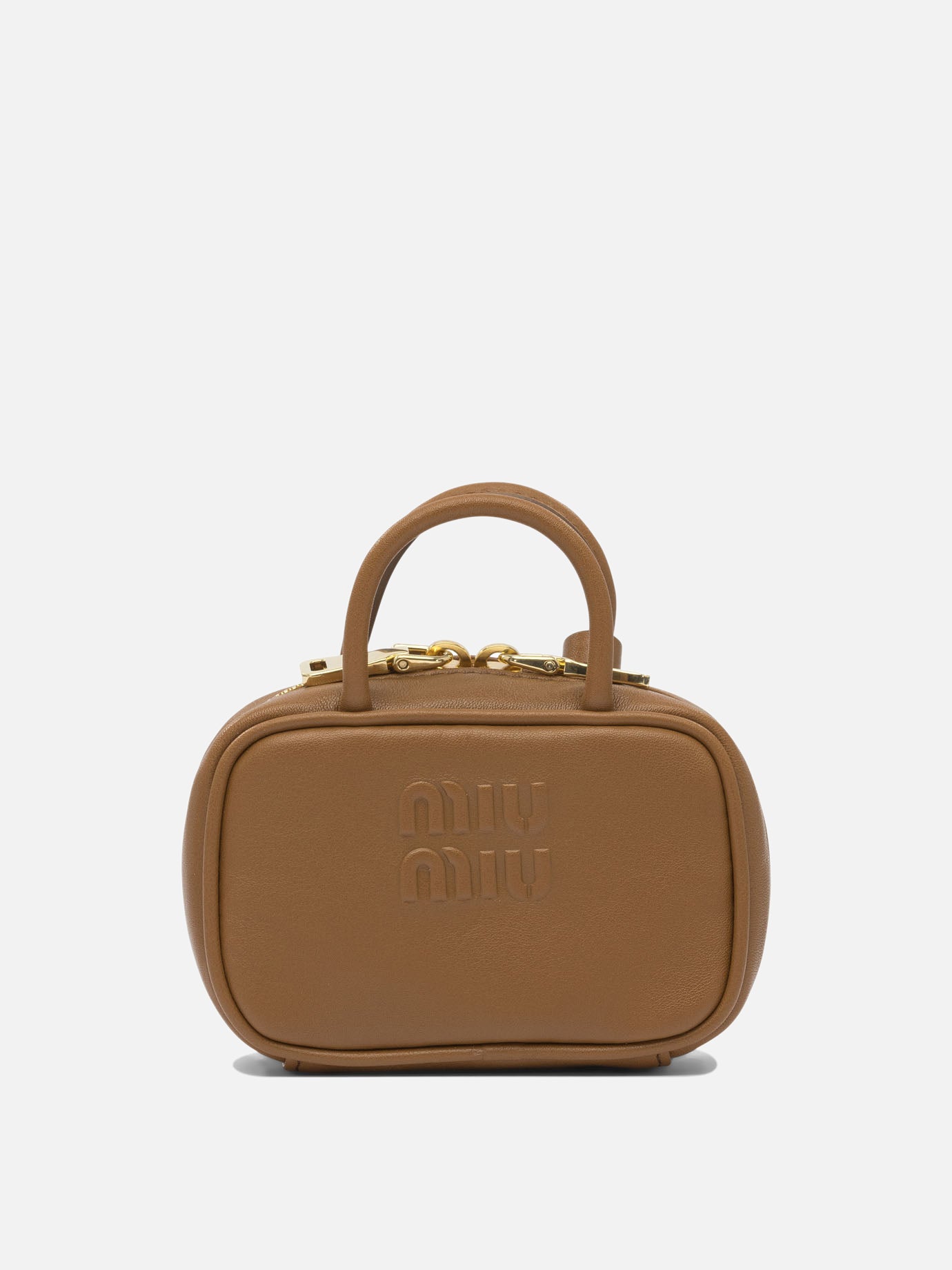 VIP【送料関税込】MIUMIU ARCADE LEATHER HANDBAG Miu Miu
