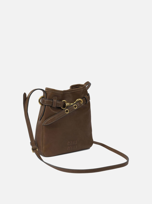 Pochette 100% lamb leather  Marrone - Miu Miu Donna | PDP | VIETTI Online Store | 2
