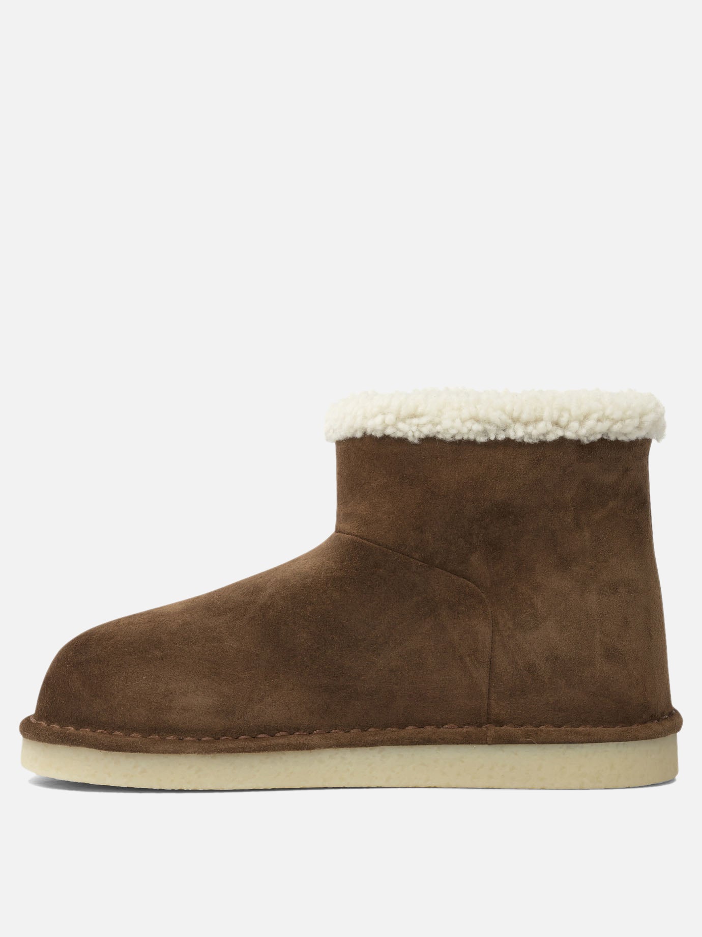 Stivaletti pull-on 100% calf leather - 100% ovis aries  Marrone - Miu Miu Donna | PDP | VIETTI Online Store | Zoom-Modal_3
