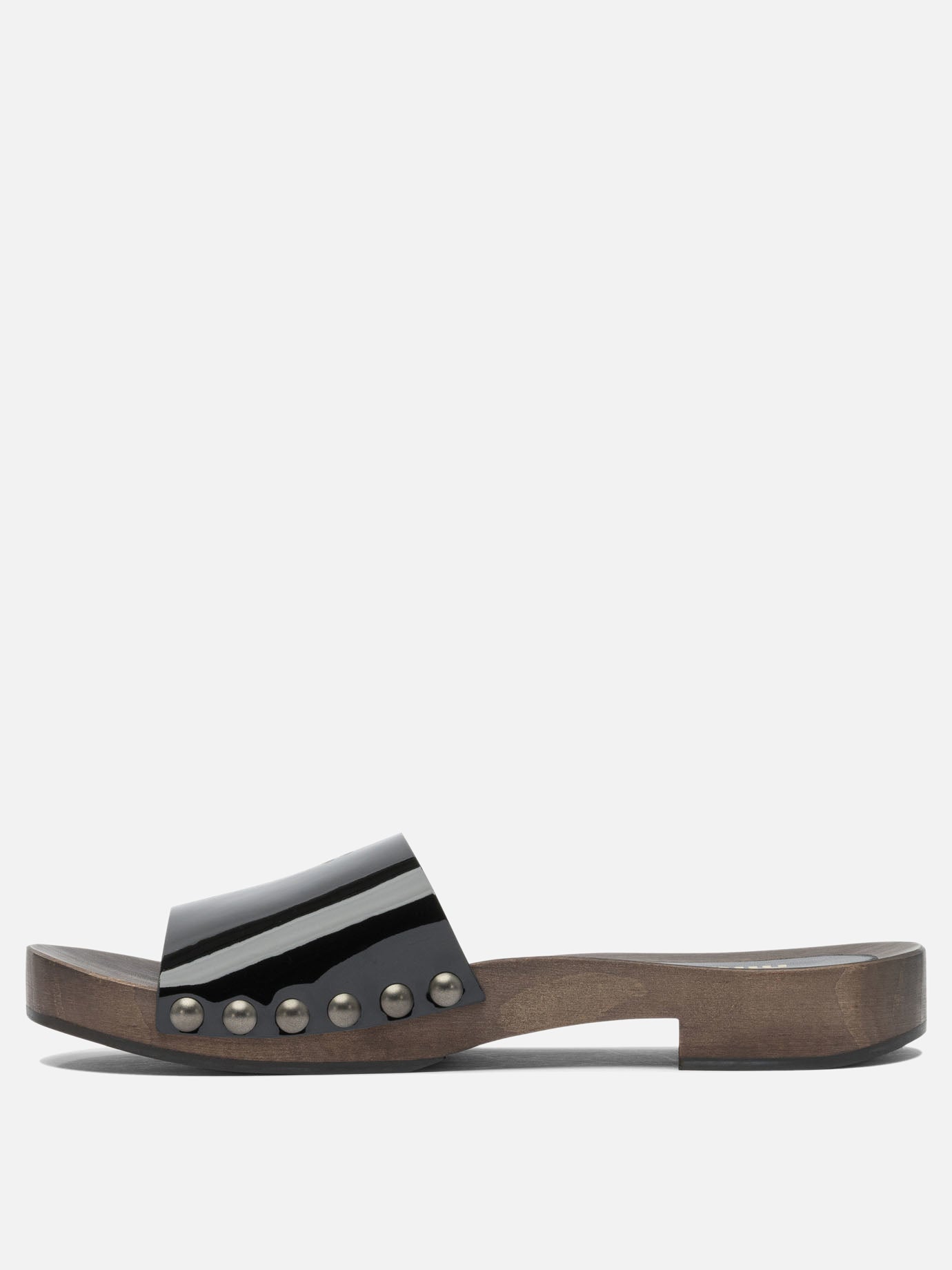 Miu Miu Patent leather clogs 30mm 10271737_36 Black thumbnail_3