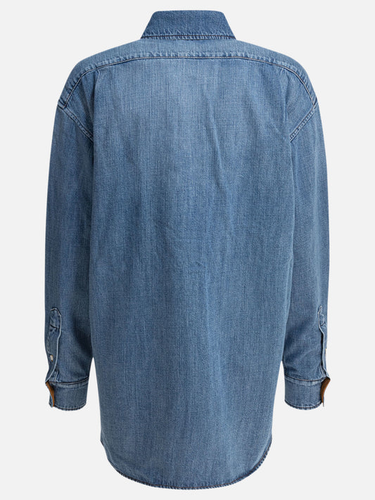 Miu Miu Denim shirt 11113128_42 Light blue 2