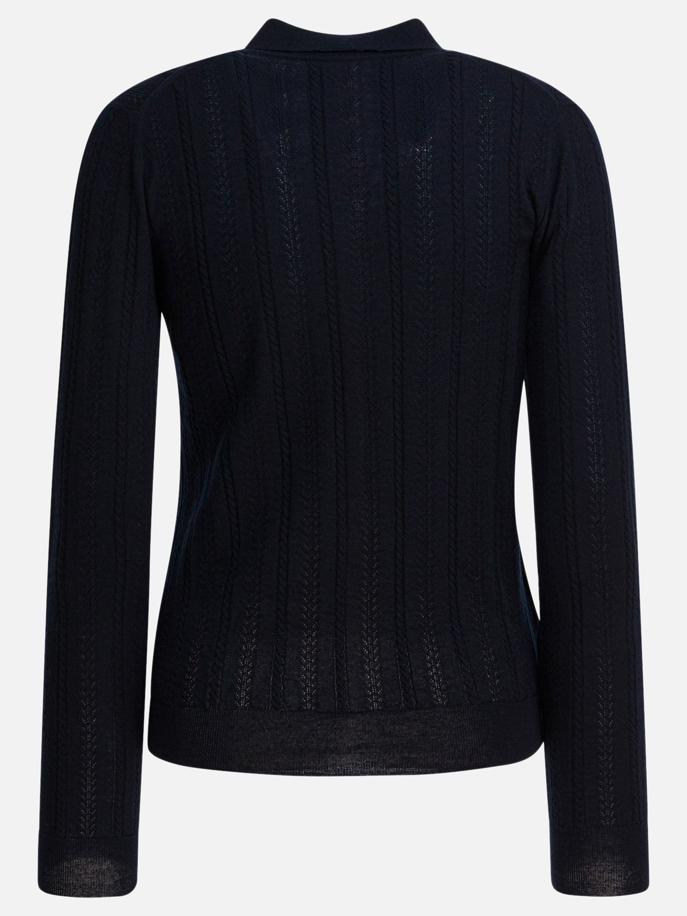 Cardigan Solid colour  Blu - Miu Miu Donna | PDP | VIETTI Online Store | Zoom-Modal_2
