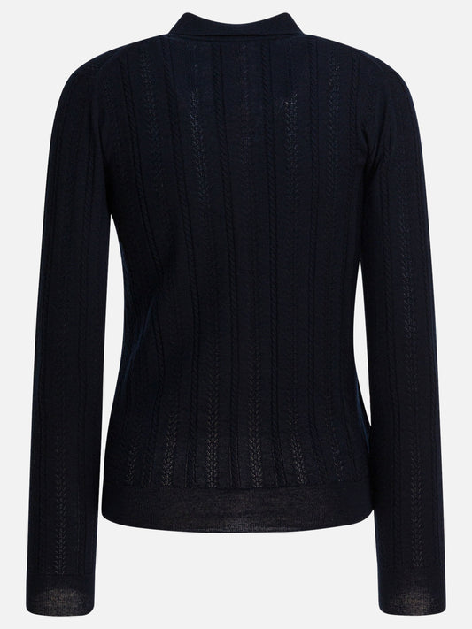 Cardigan Solid colour  Blu - Miu Miu Donna | PLP | VIETTI Online Store | 2
