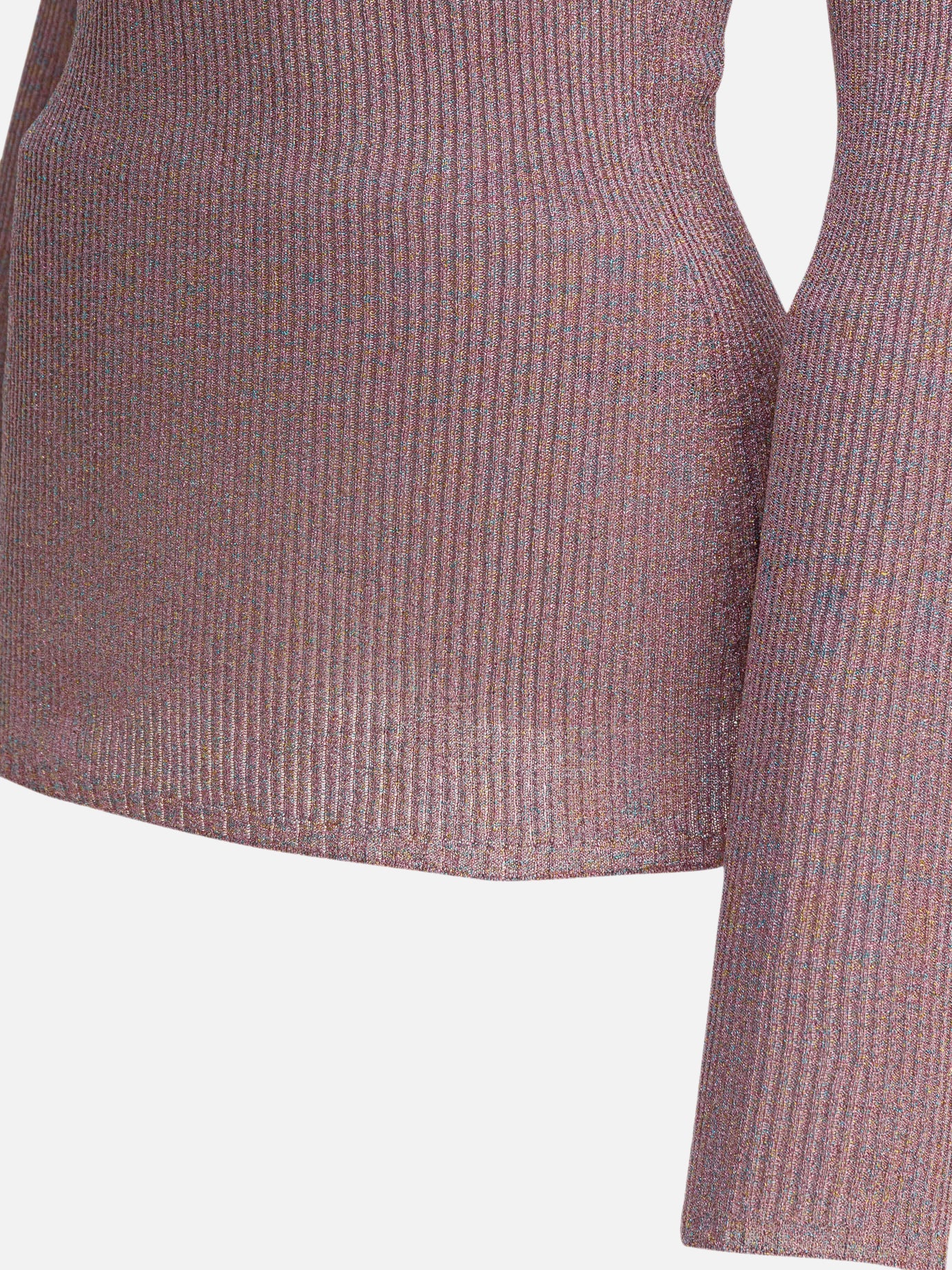 Maglioni scollo a V Mélange  Rosa - Miu Miu Donna | PDP | VIETTI Online Store | thumbnail_4