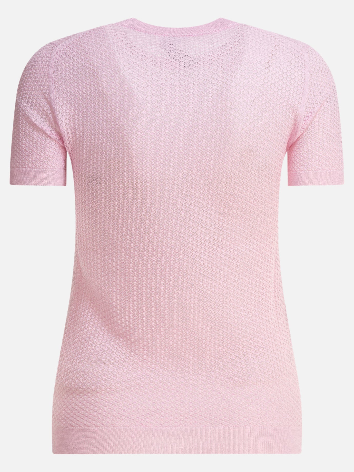 Maglioni girocollo Logo  Rosa - Miu Miu Donna | PDP | VIETTI Online Store | Zoom-Modal_2

