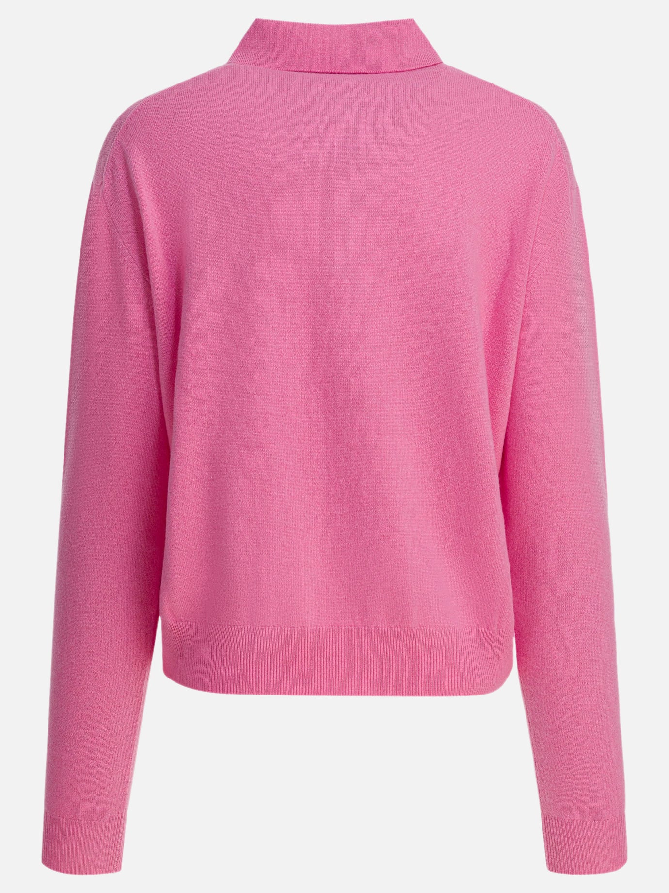 Maglioni con mezza zip Argyle  Rosa - Miu Miu Donna | PDP | VIETTI Online Store | Zoom-Modal_2
