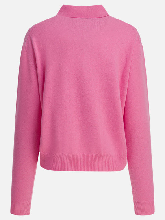 Maglioni con mezza zip Argyle  Rosa - Miu Miu Donna | PLP | VIETTI Online Store | 2

