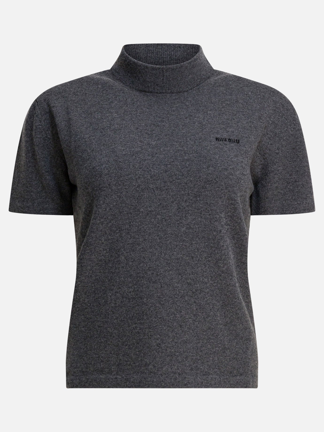 Maglioni dolcevita Solid colour  Grigio - Miu Miu Donna | PDP | VIETTI Online Store | Zoom-Modal
