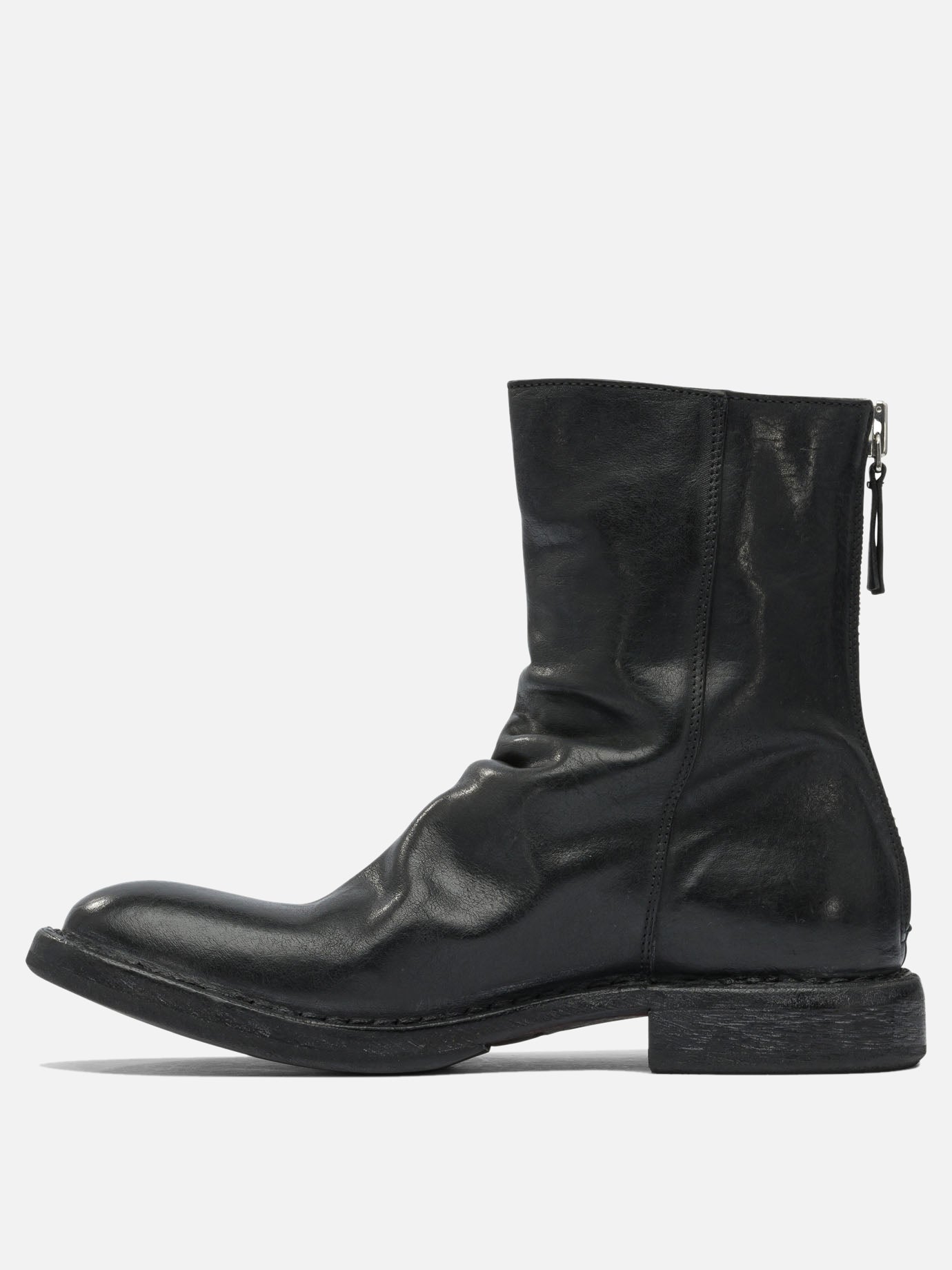Stivaletti con zip 100% leather - 80% rubber 20% leather  Nero - Moma Donna | PDP | VIETTI Online Store | Zoom-Modal_3
