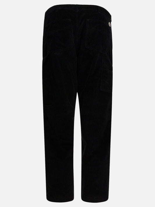 Pantaloni casual Solid colour  Nero - Moncler Uomo | PDP | VIETTI Online Store | 2
