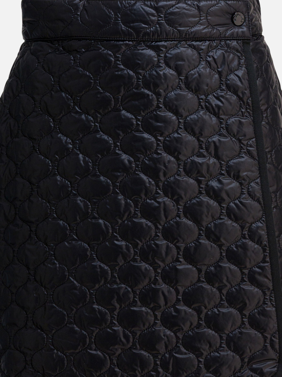 Moncler Quilted wrap skirt Black - VIETTI
