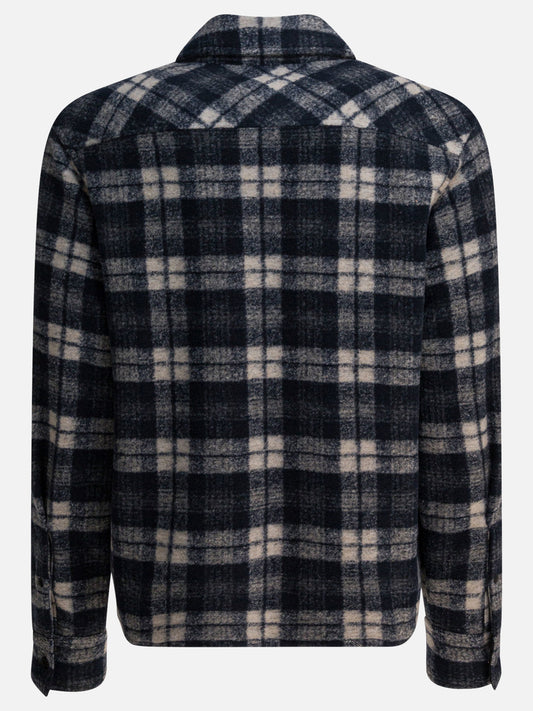 Giacche overshirt Check  Grigio - Moncler Uomo | PLP | VIETTI Online Store | 2
