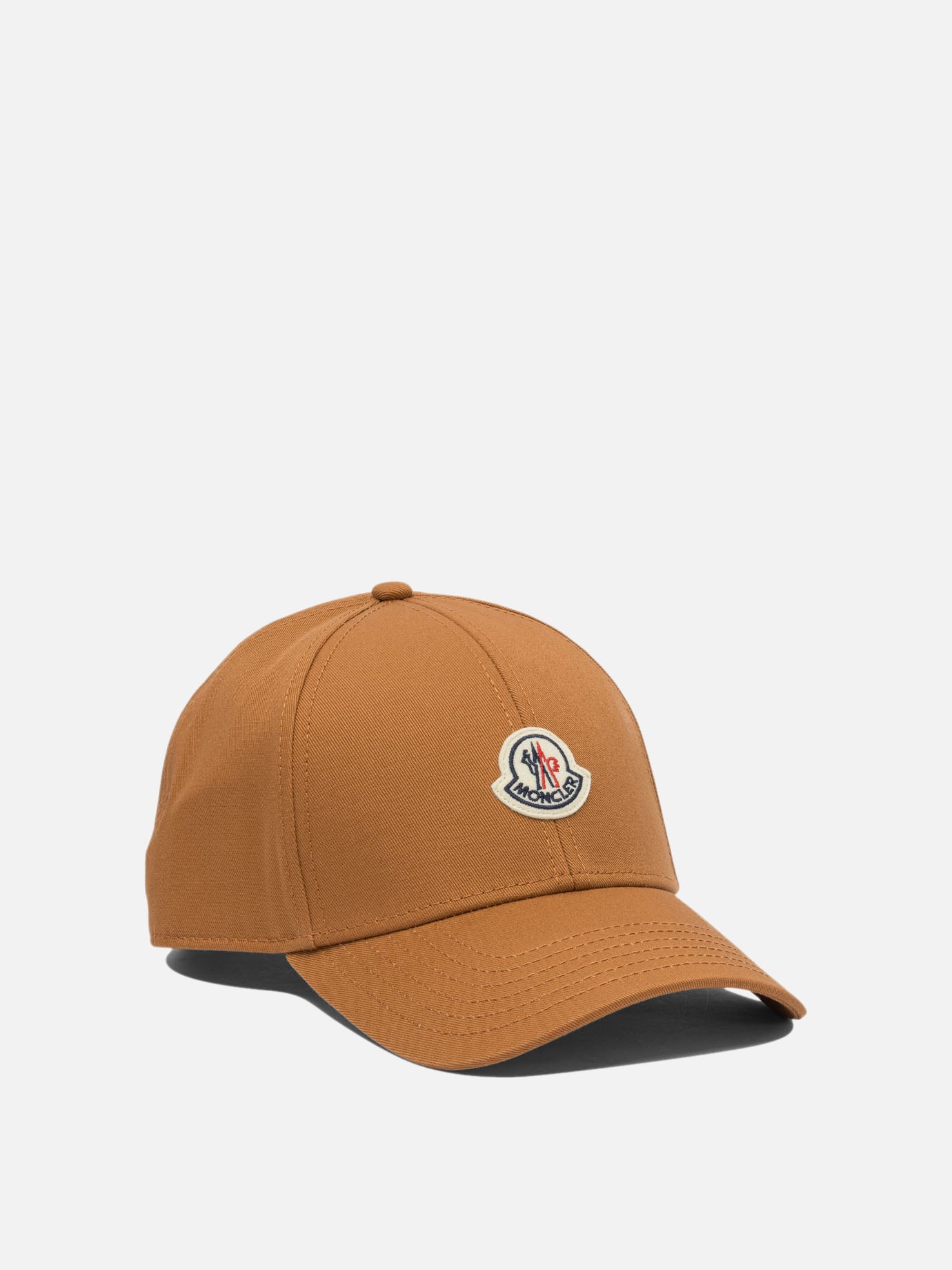 Moncler Cotton gabardine trucker hat Orange - Men | VIETTI Online