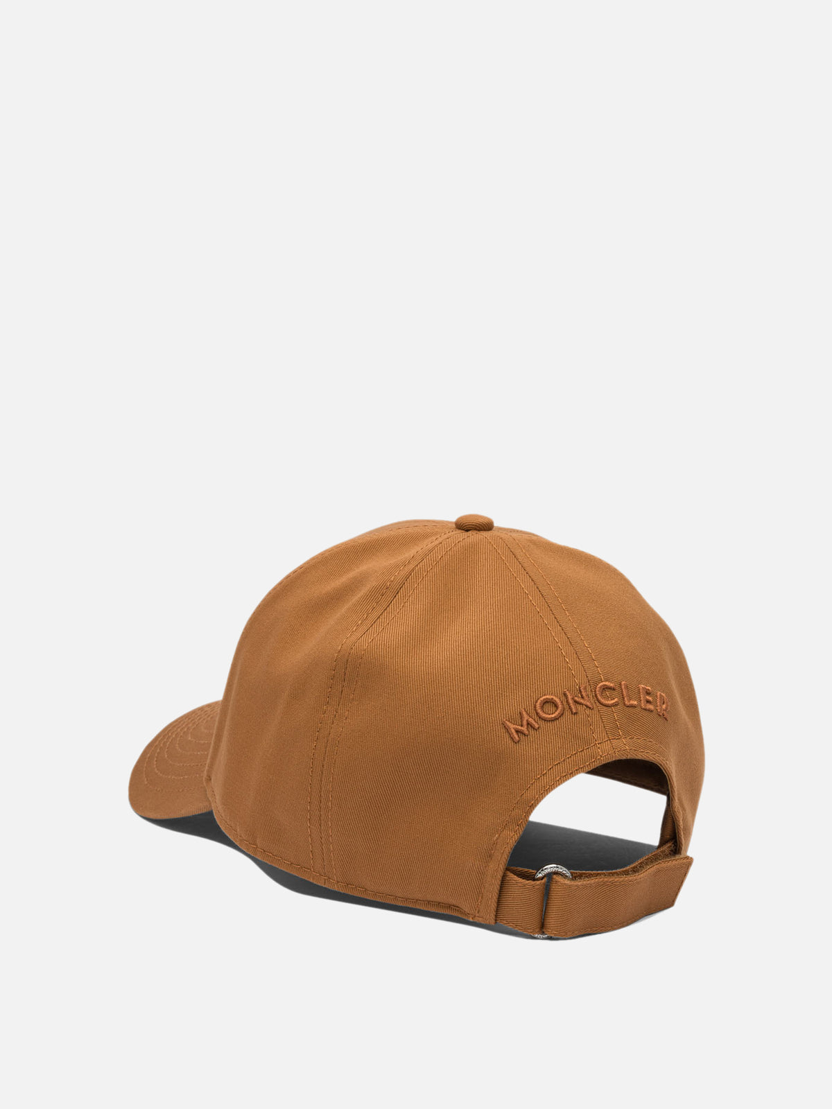 Moncler Cotton gabardine trucker hat Orange
