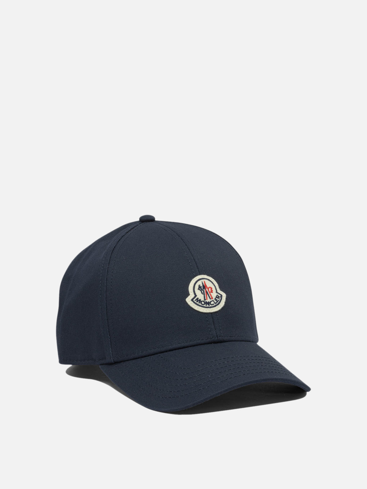 Moncler Cotton gabardine trucker hat Blue