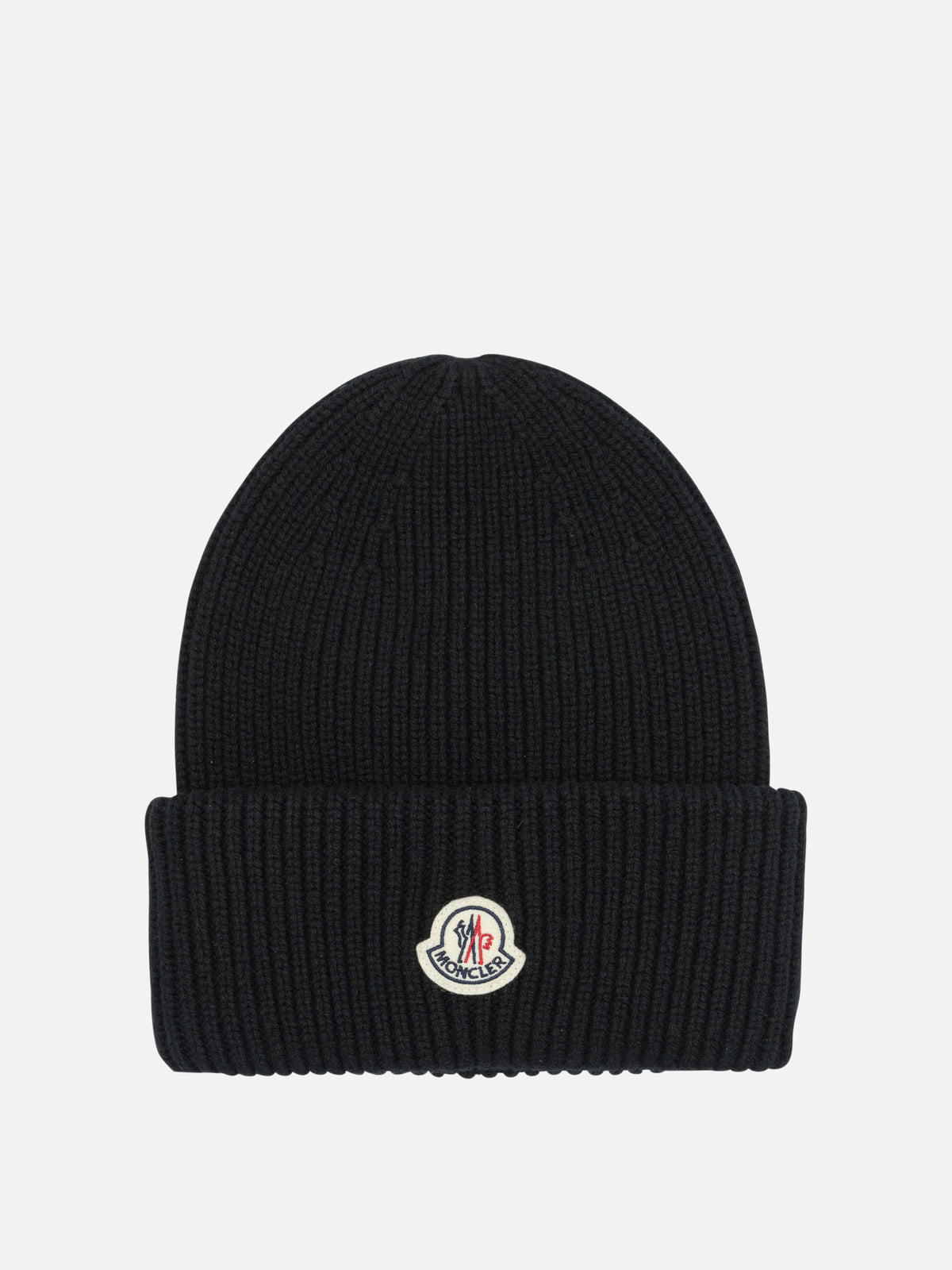 Moncler Cashmere and wool beanie Black
