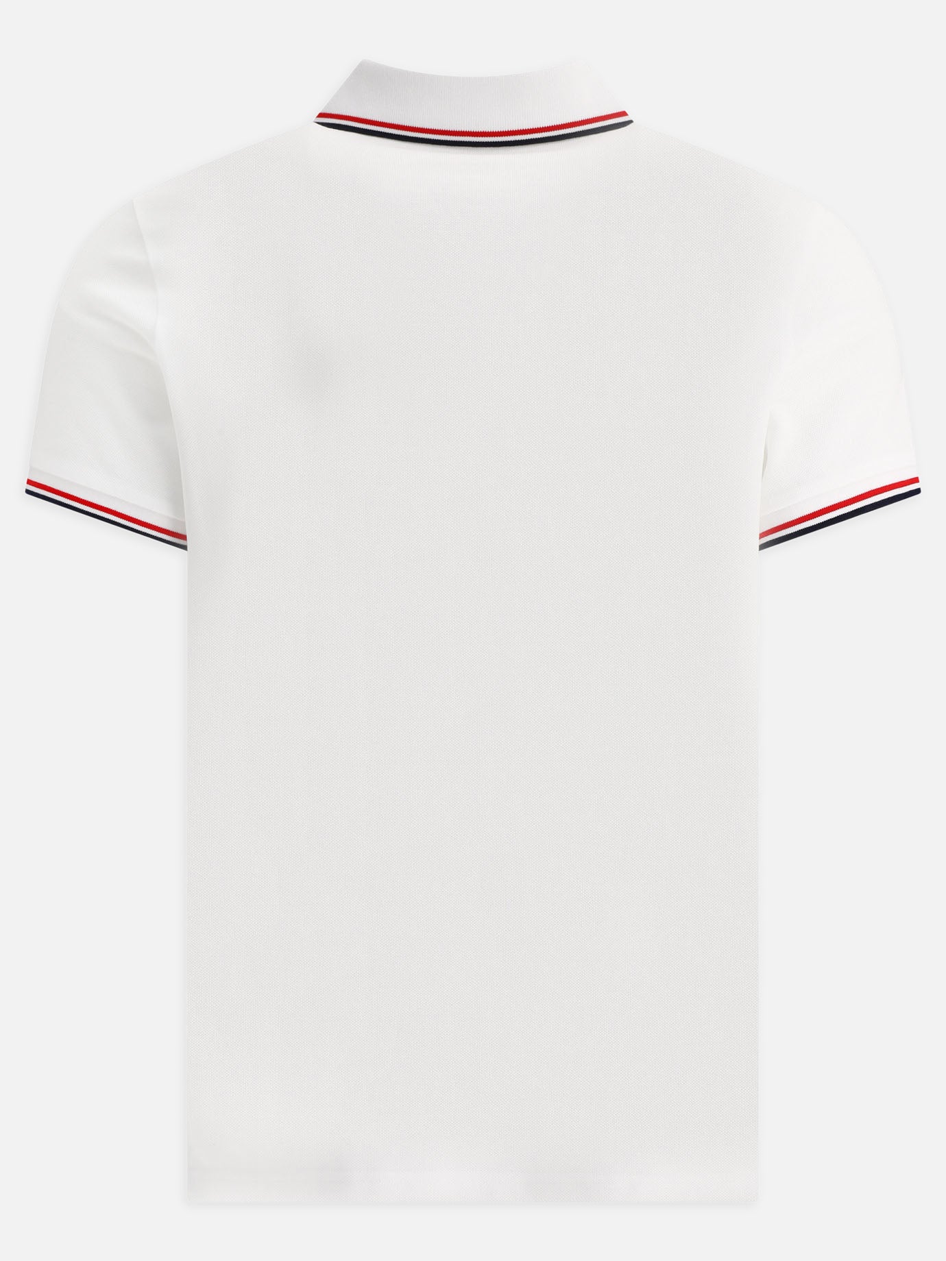 Polo con bottoni Logo  Bianco - Moncler Uomo | PDP | VIETTI Online Store | Zoom-Modal_2
