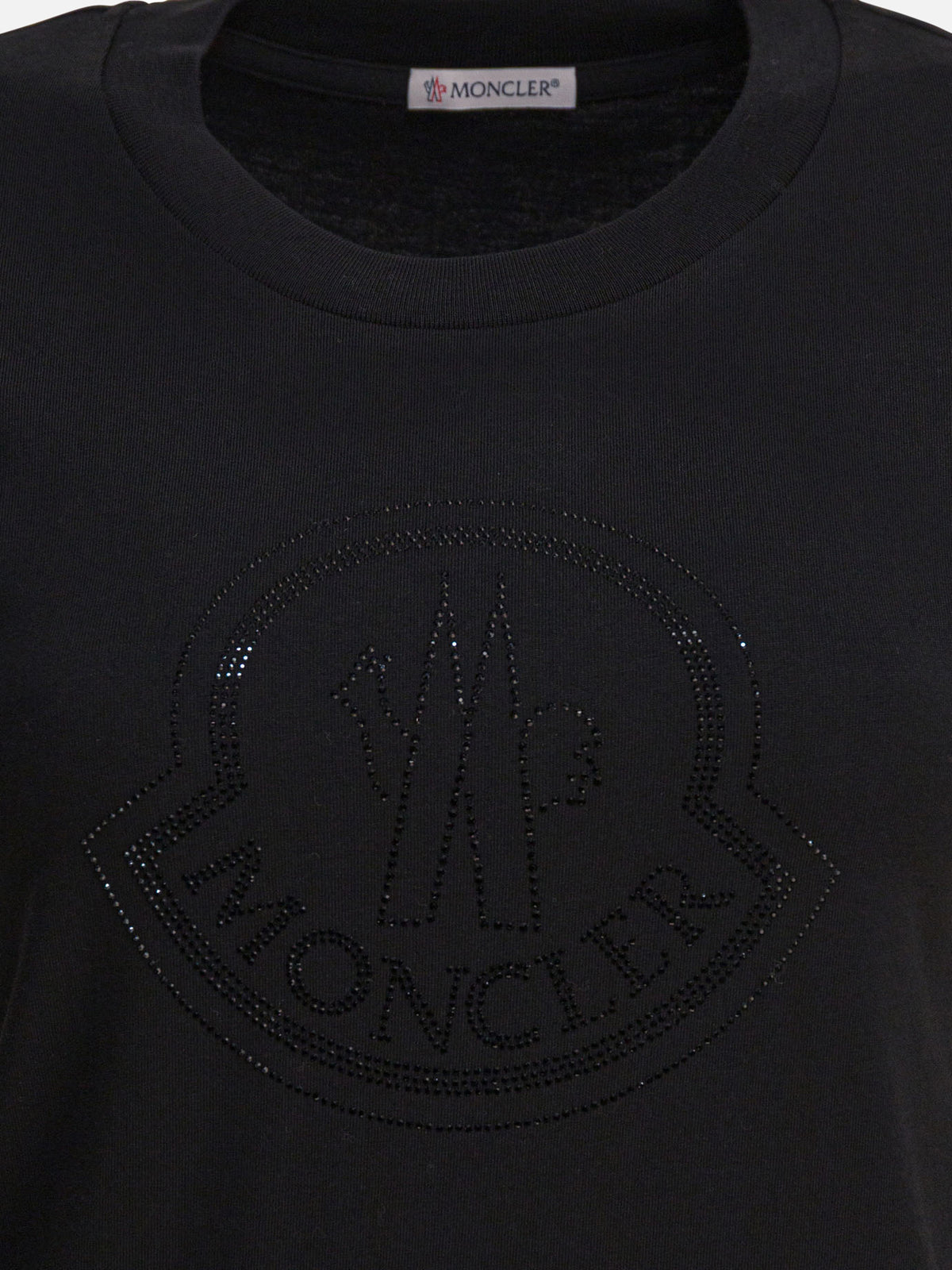 Moncler T-shirt with logo Black
