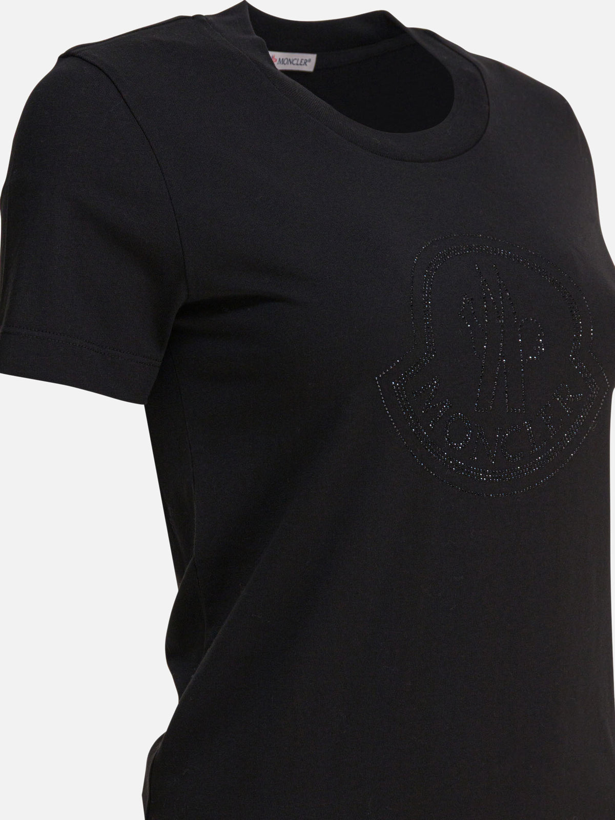 Moncler T-shirt with logo Black