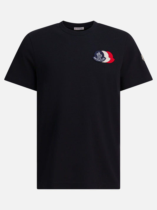 T-shirt girocollo Logo  Nero - Moncler Uomo | PLP | VIETTI Online Store 
