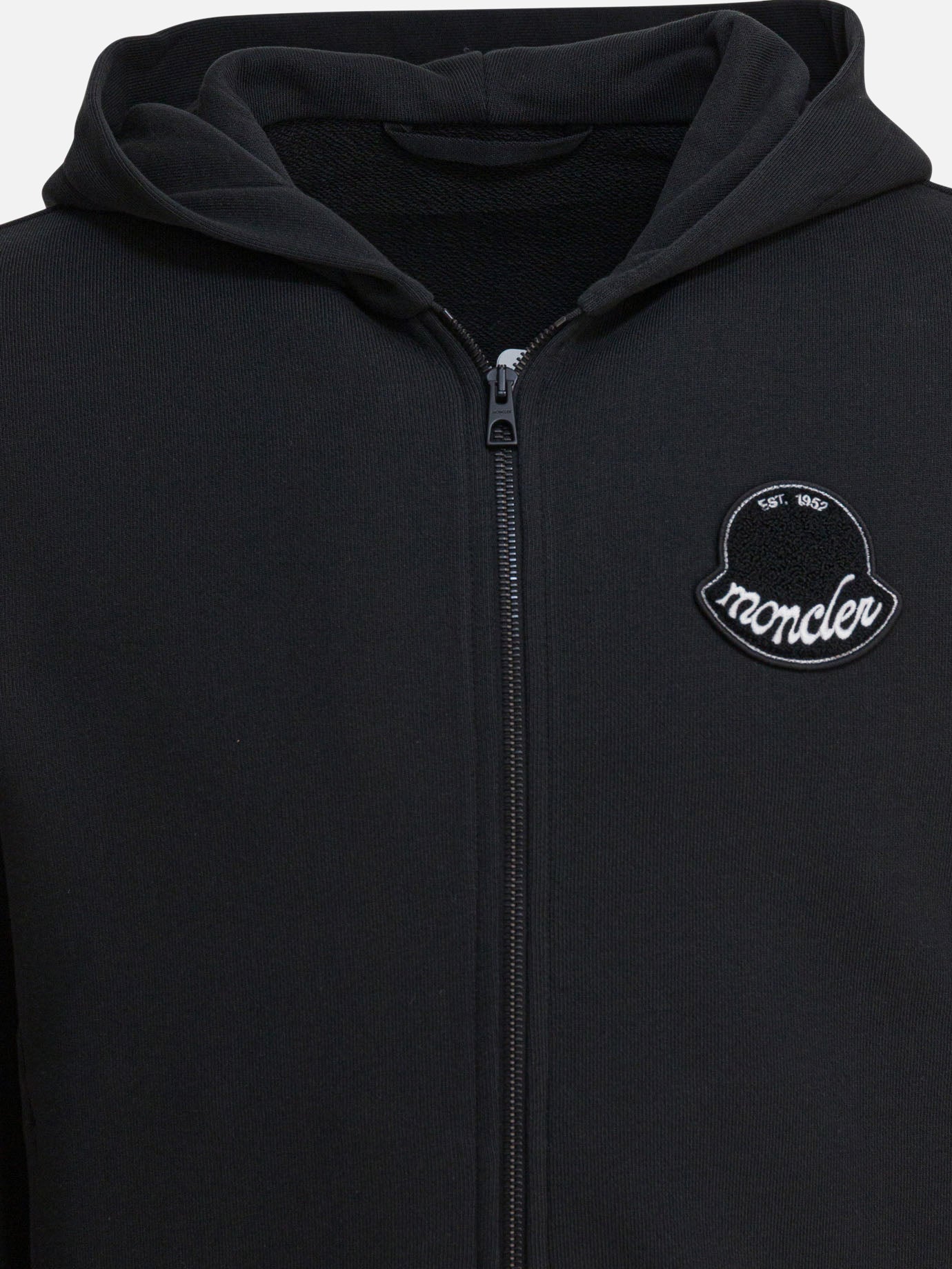 Felpe con zip Logo  Nero - Moncler Uomo | PDP | VIETTI Online Store | Zoom-Modal_3
