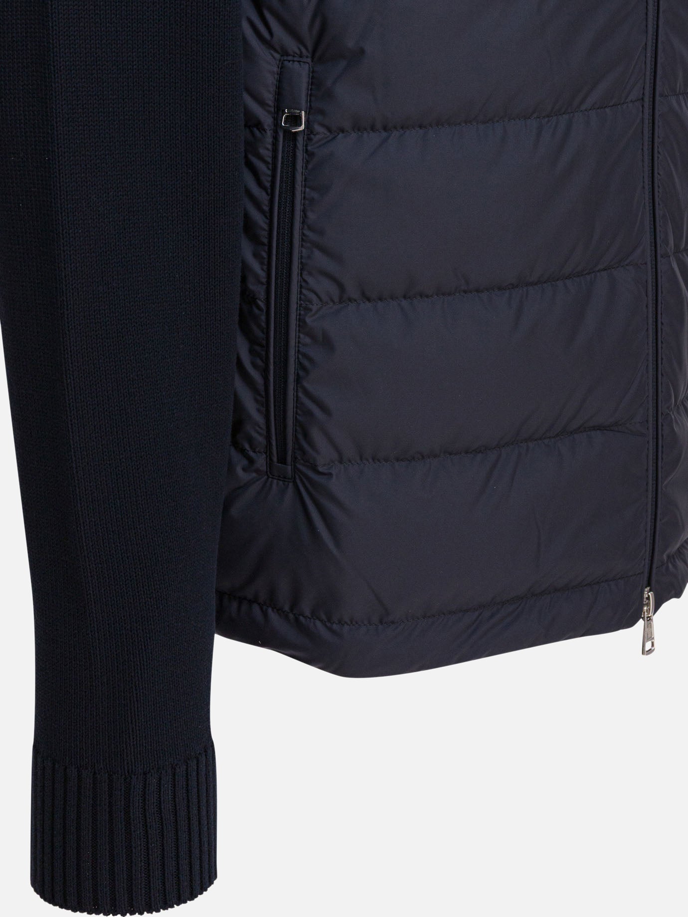 Piumini corti Solid colour  Blu - Moncler Uomo | PDP | VIETTI Online Store | thumbnail_4