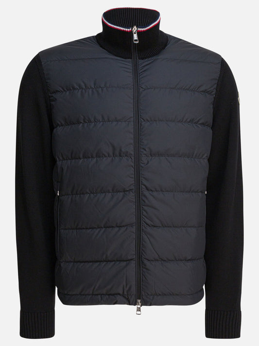 Piumini corti Solid colour  Nero - Moncler Uomo | PLP | VIETTI Online Store 

