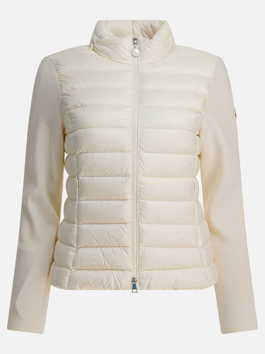 Cardigan Logo  Bianco - Moncler Donna | PLP | VIETTI Online Store 
