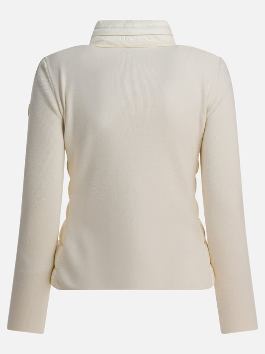 Cardigan Logo  Bianco - Moncler Donna | PLP | VIETTI Online Store | 2
