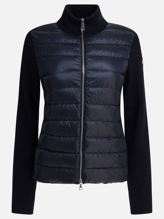 Giacche leggere & Trapuntate Logo  Blu - Moncler Donna | PLP | VIETTI Online Store 
