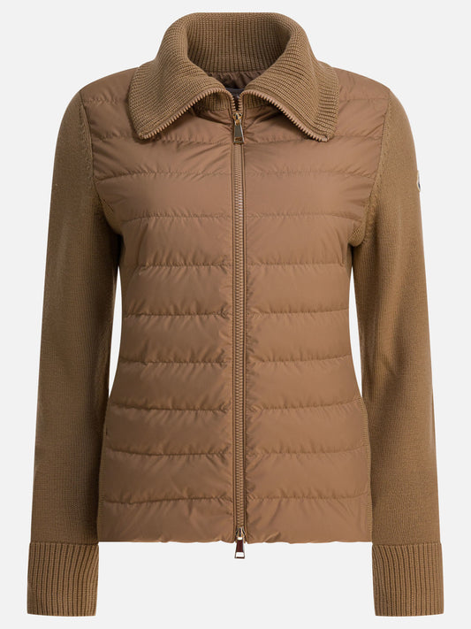 Cardigan Logo  Marrone - Moncler Donna | PLP | VIETTI Online Store 
