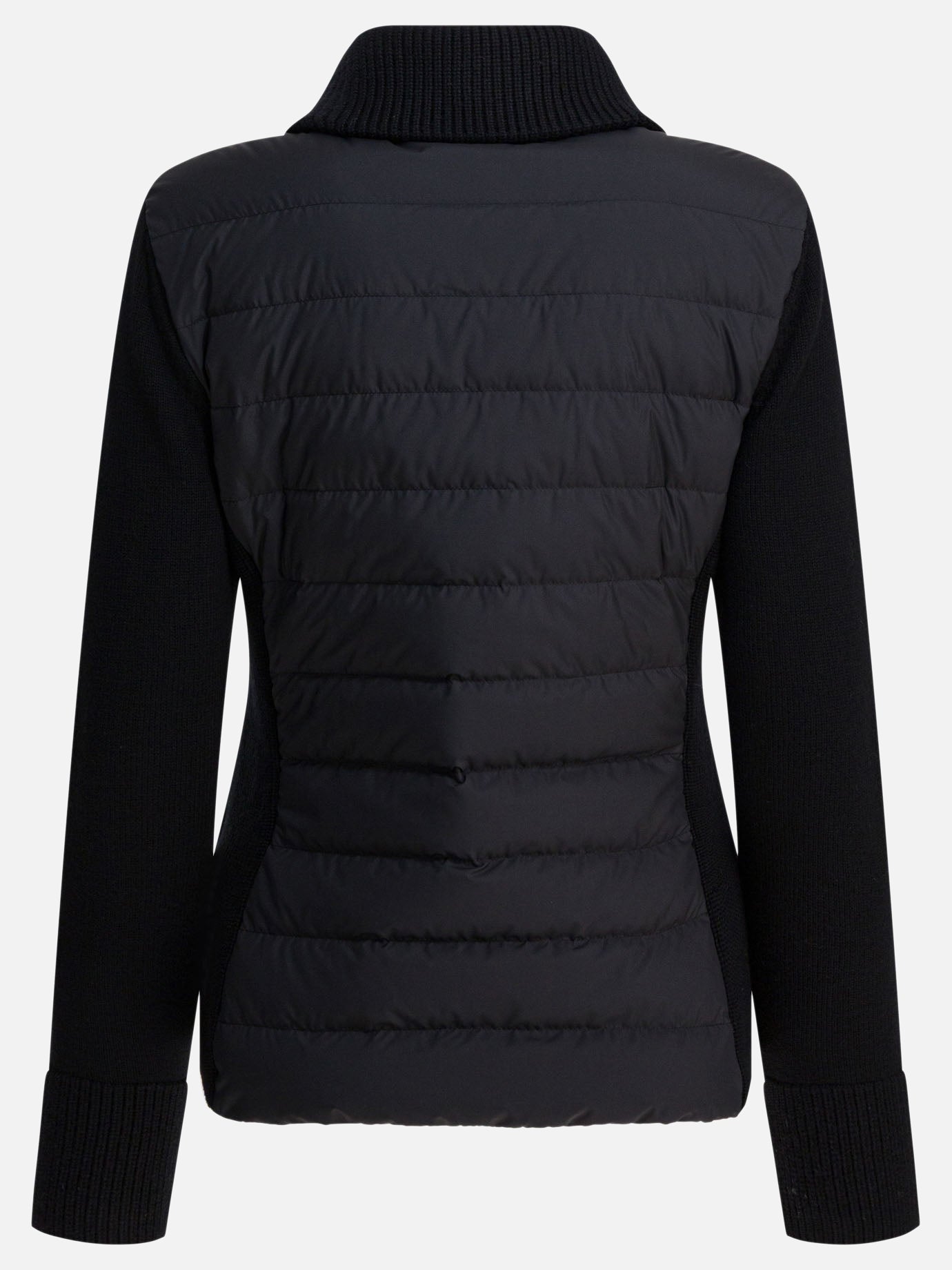 Cardigan Logo  Nero - Moncler Donna | PDP | VIETTI Online Store | Zoom-Modal_2
