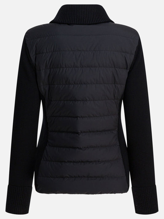Cardigan Logo  Nero - Moncler Donna | PLP | VIETTI Online Store | 2
