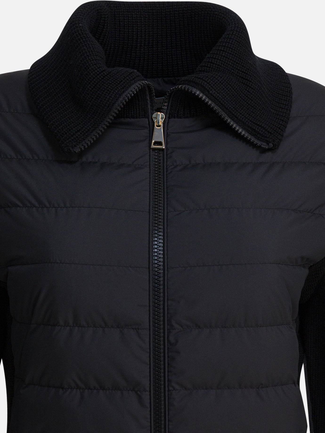 Cardigan Logo  Nero - Moncler Donna | PDP | VIETTI Online Store | thumbnail_3