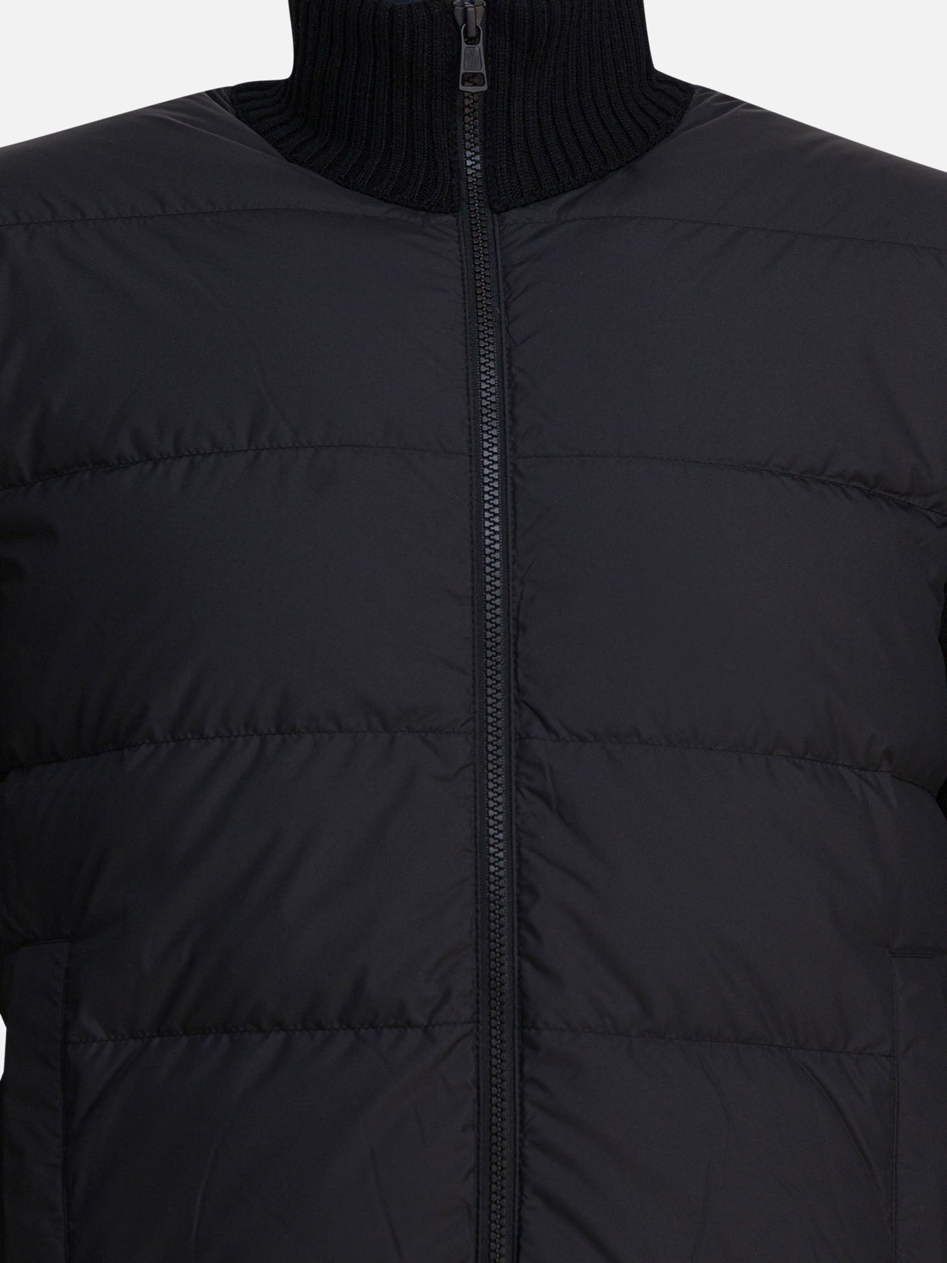 Zipped sweaters Logo  Blue - Moncler Men | PDP | VIETTI Online Store | thumbnail_3