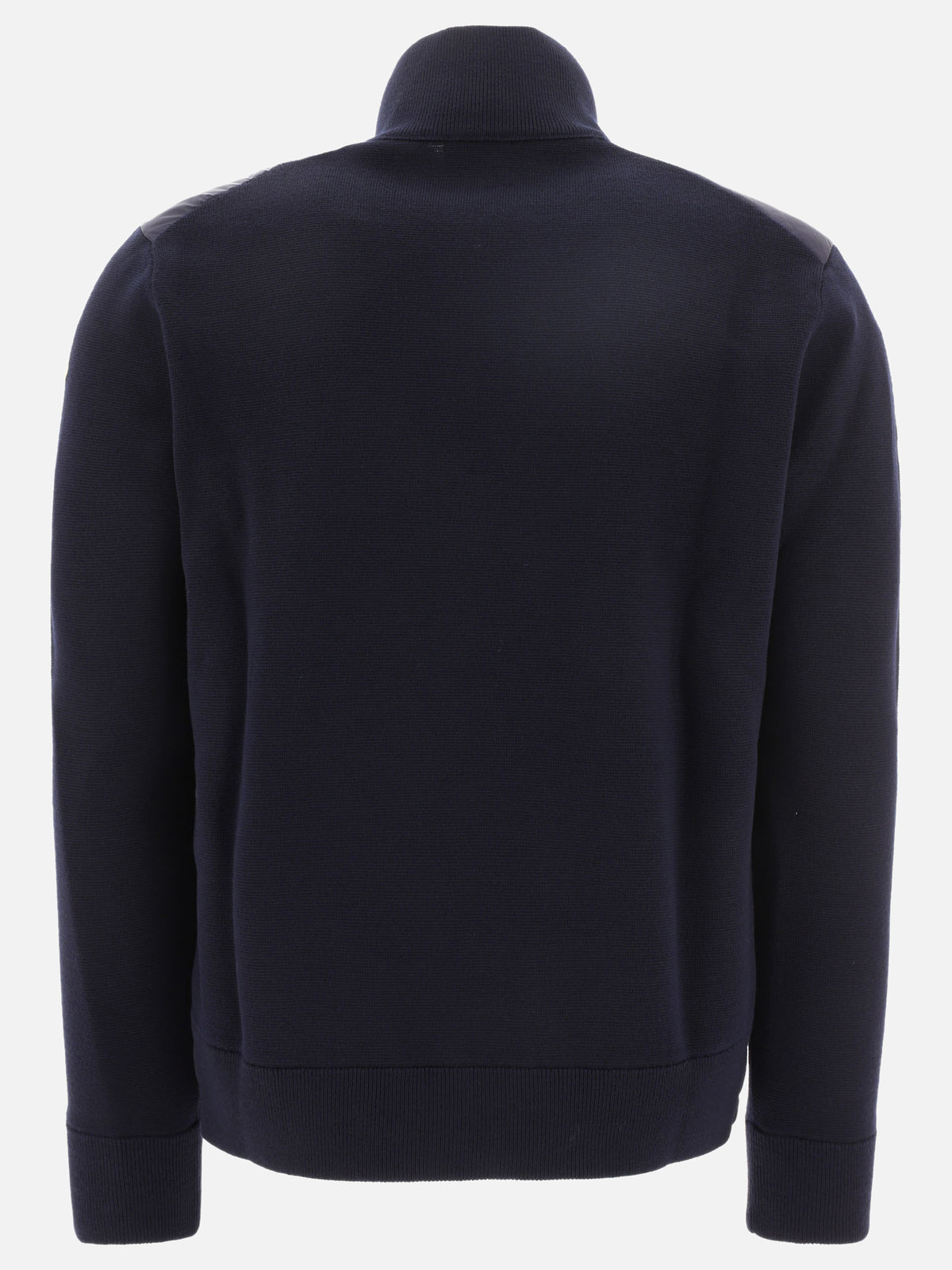 Moncler Lightweight wool-blend down jacket Blue