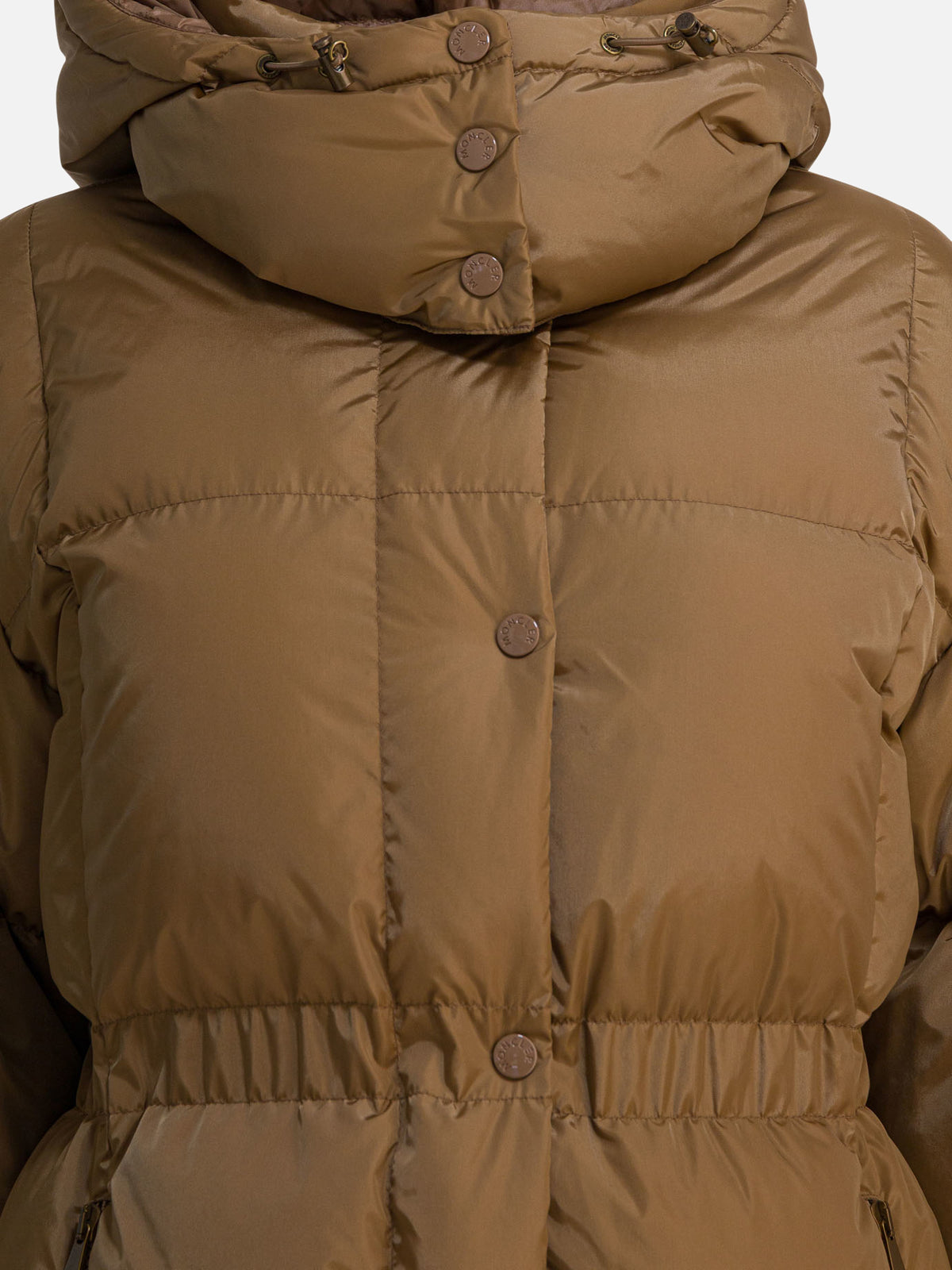 Moncler "Agneux" down jacket Beige - VIETTI