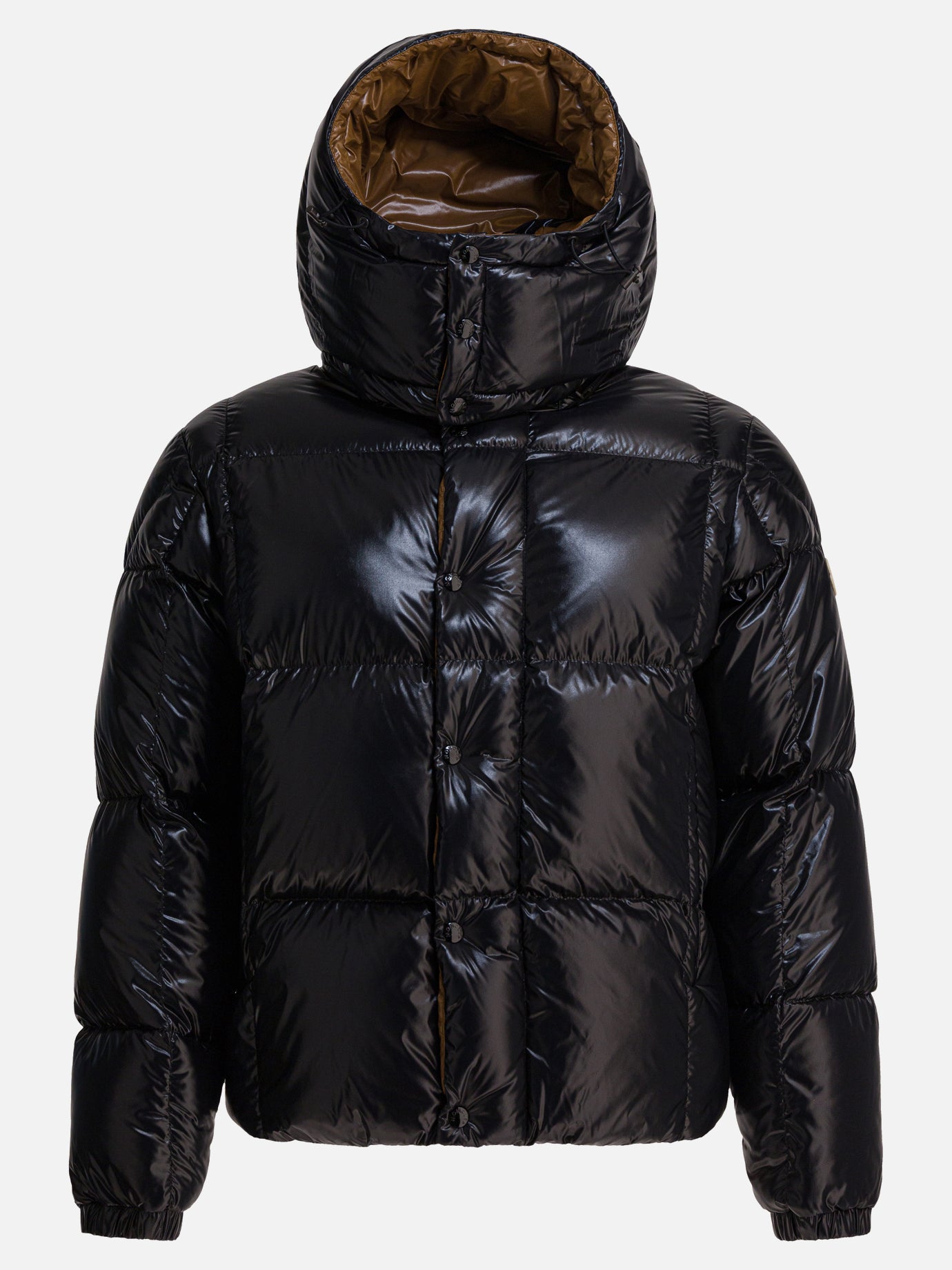 Piumini corti Logo  Nero - Moncler Donna | PDP | VIETTI Online Store | Zoom-Modal
