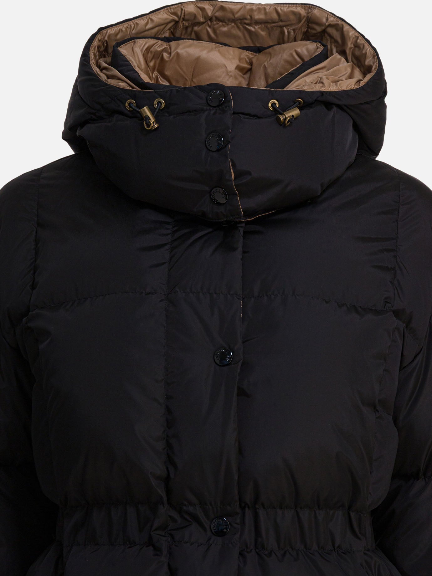 Piumini corti Logo  Nero - Moncler Donna | PDP | VIETTI Online Store | thumbnail_3