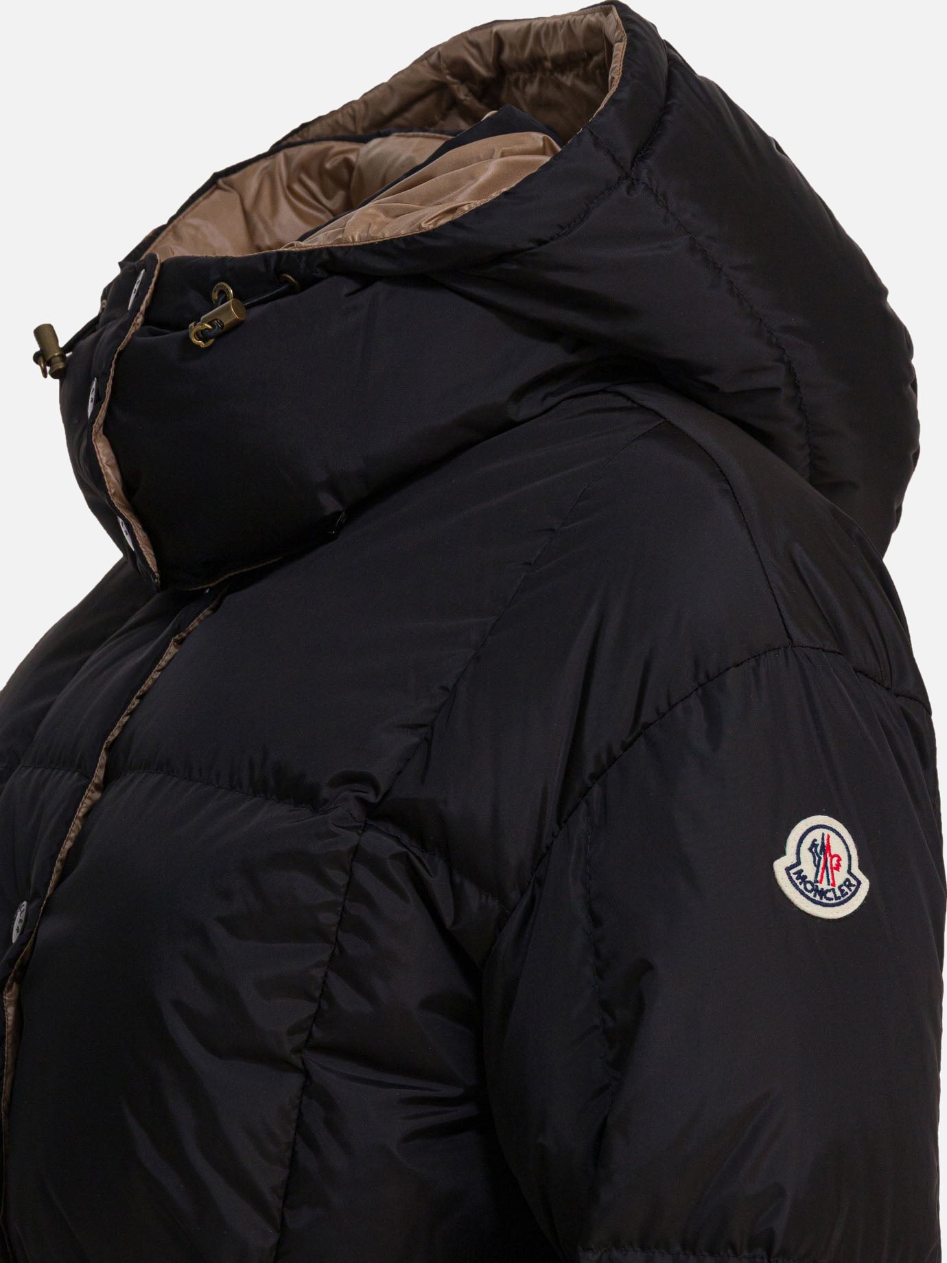 Piumini corti Logo  Nero - Moncler Donna | PDP | VIETTI Online Store | thumbnail_4