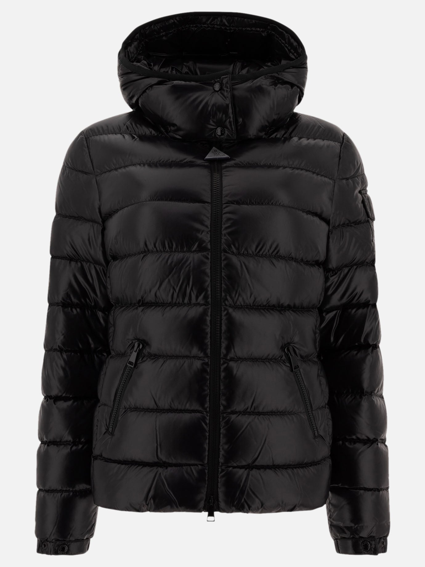 Piumini corti Logo  Nero - Moncler Donna | PDP | VIETTI Online Store | Zoom-Modal

