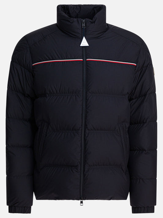 Piumini corti Logo  Blu - Moncler Uomo | PLP | VIETTI Online Store 
