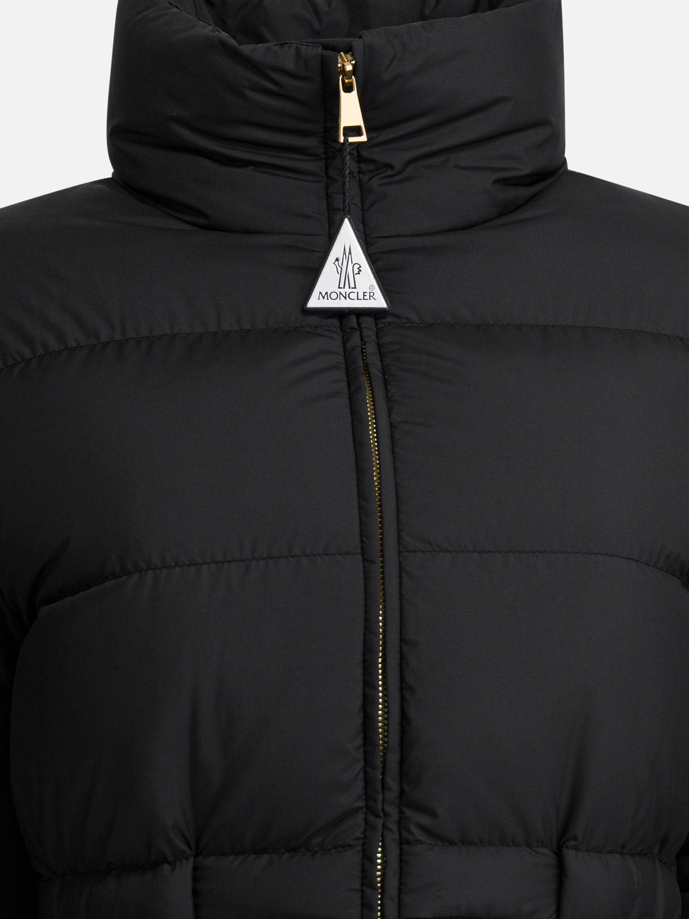 Piumini corti Logo  Nero - Moncler Donna | PDP | VIETTI Online Store | Zoom-Modal_3
