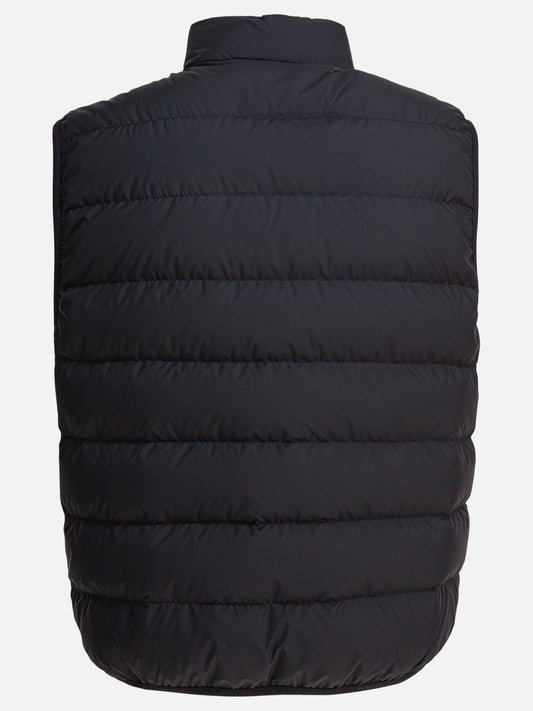 Giacche smanicate Logo  Nero - Moncler Uomo | VIETTI Online Store | 2
