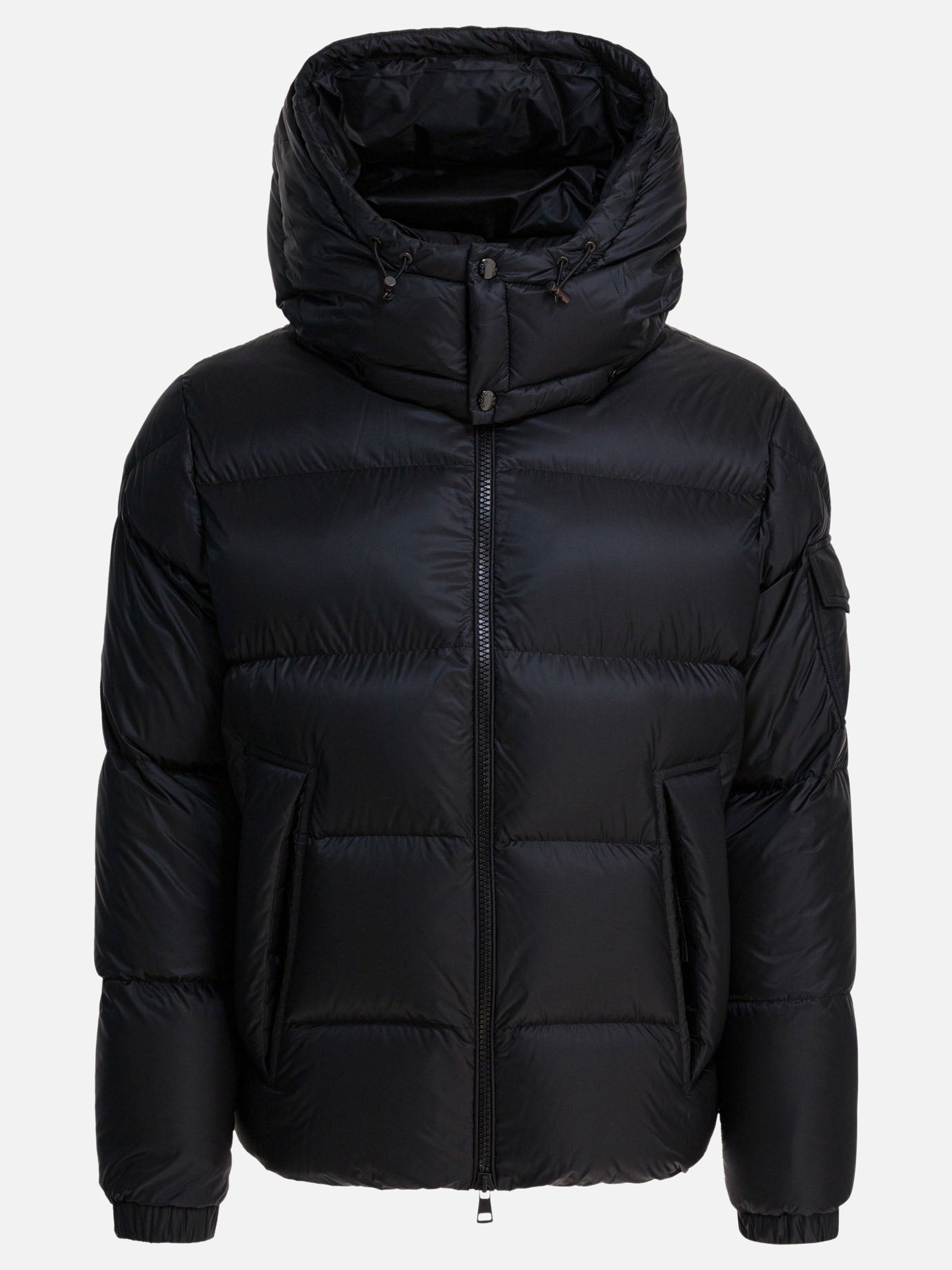 Piumini corti Logo  Nero - Moncler Uomo | PDP | VIETTI Online Store | thumbnail
