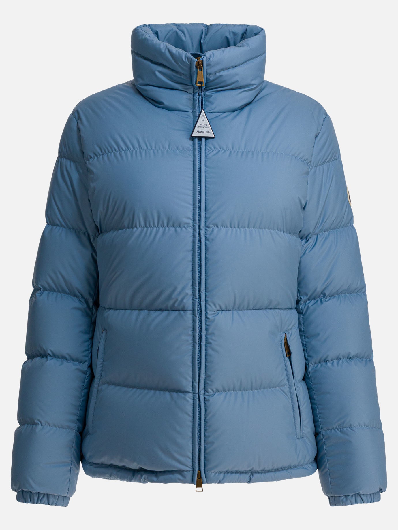 Piumini corti Logo  Azzurro - Moncler Donna | PDP | VIETTI Online Store | thumbnail