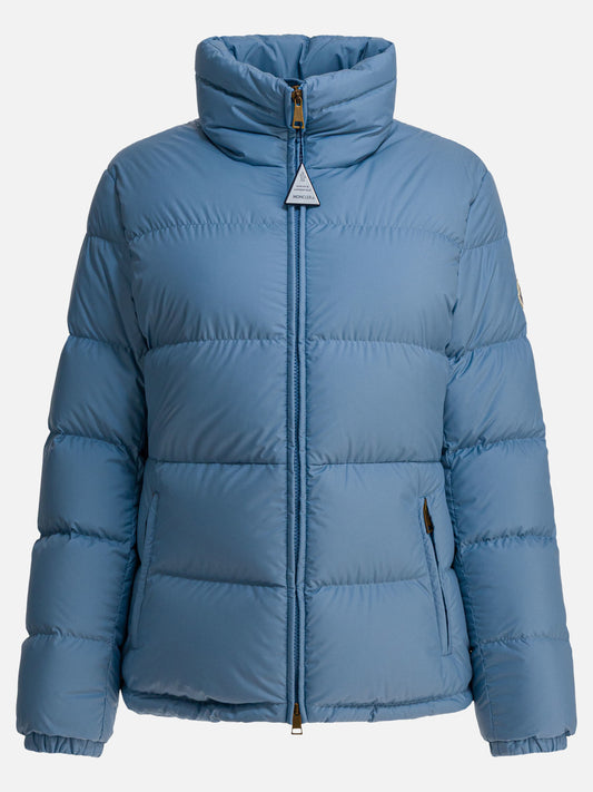 Piumini corti Logo  Azzurro - Moncler Donna | PLP | VIETTI Online Store 
